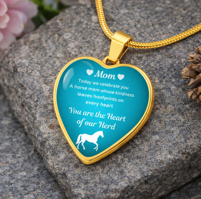 Heart of Our Herd Heart-Shaped Necklace – view 8