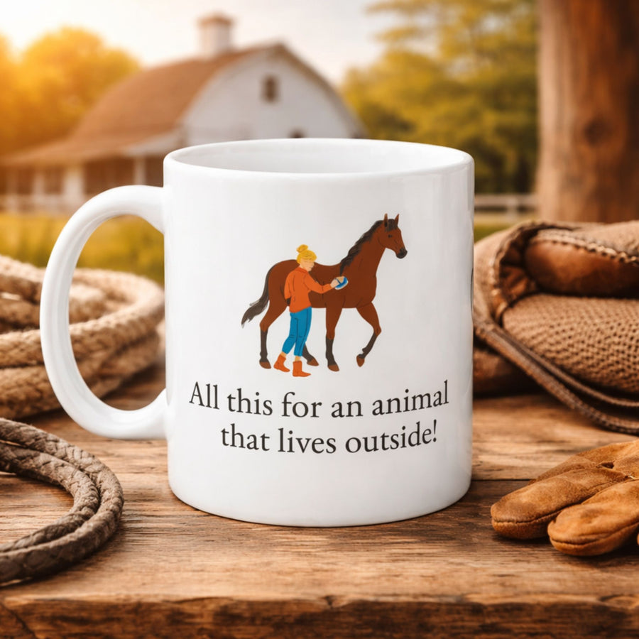 All This for an Animal Ceramic Mug