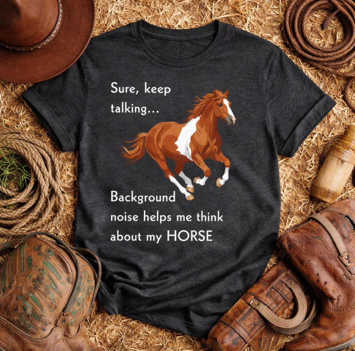 Keep Talking Horse T-Shirt