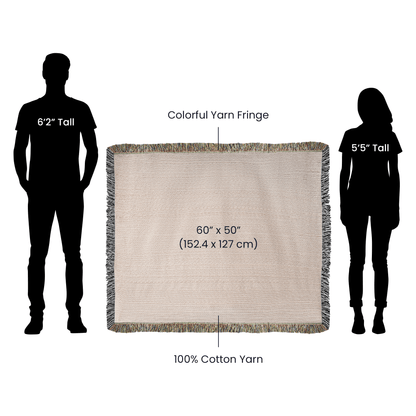 Personalized Horse Photo Woven Blanket with Name & Est Date – view 15