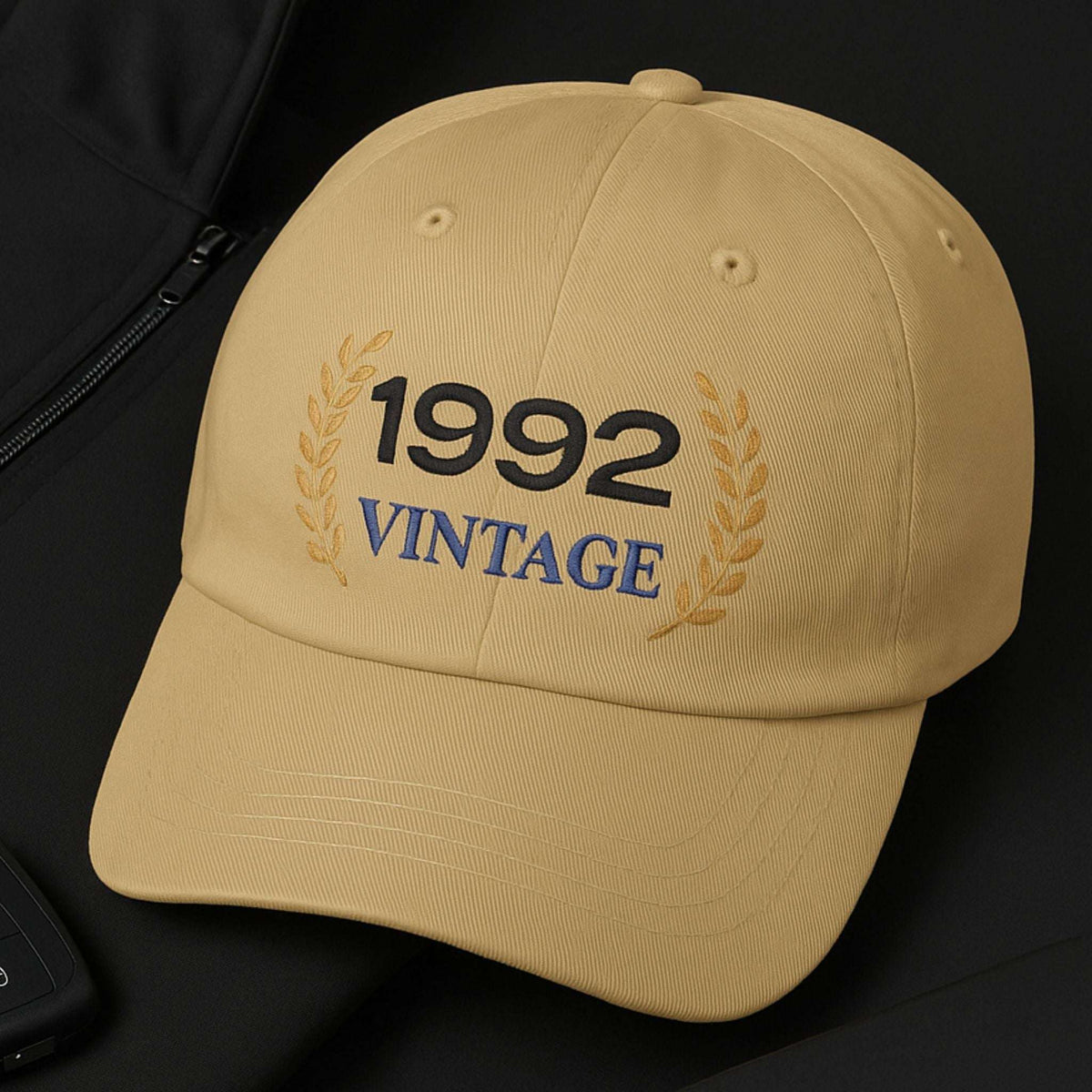 Custom Birth Year Baseball Cap- Adjustable Unisex Retro Hat