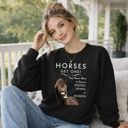 Horses Get One Sweatshirt – view 5