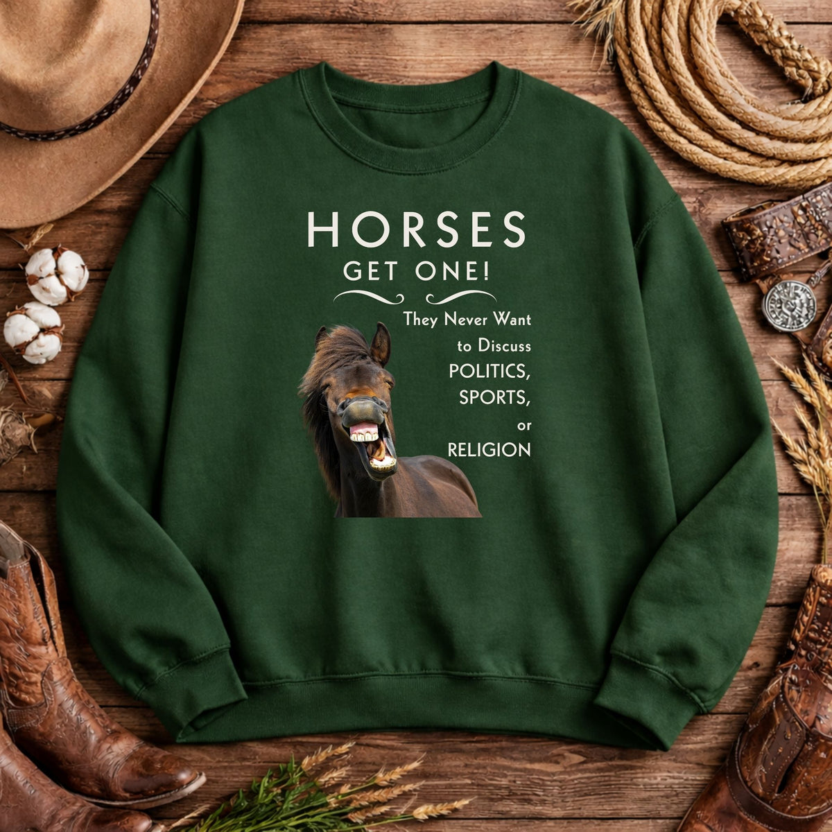 Horses Get One Sweatshirt – view 9