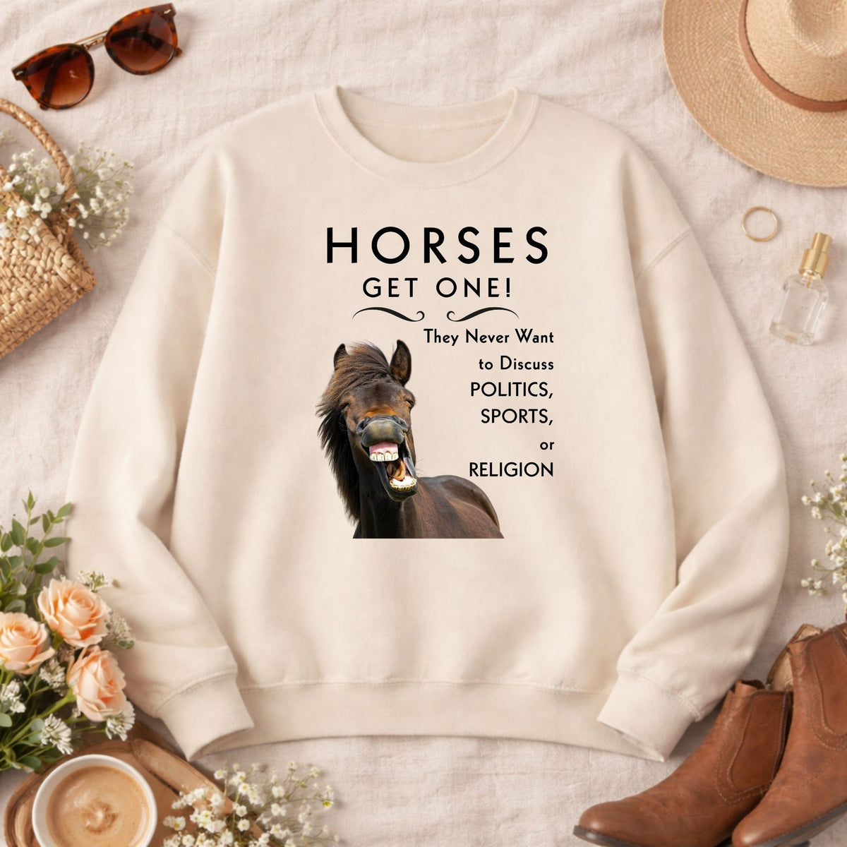 Horses Get One Sweatshirt – view 4