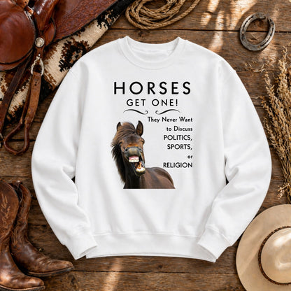Horses Get One Sweatshirt – view 13