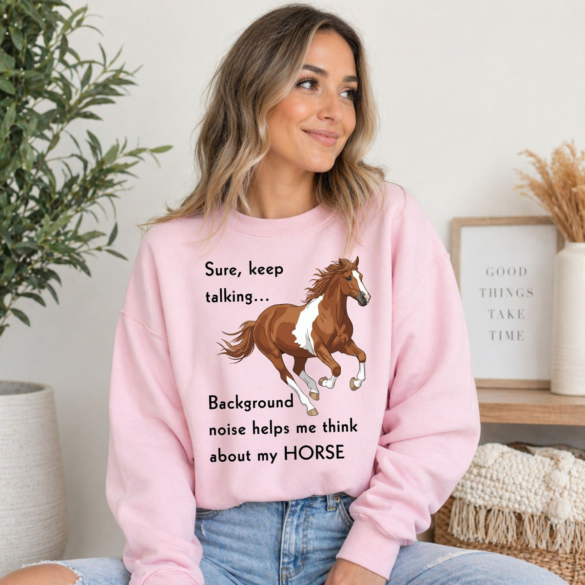 Keep Talking Horse Sweatshirt – view 9