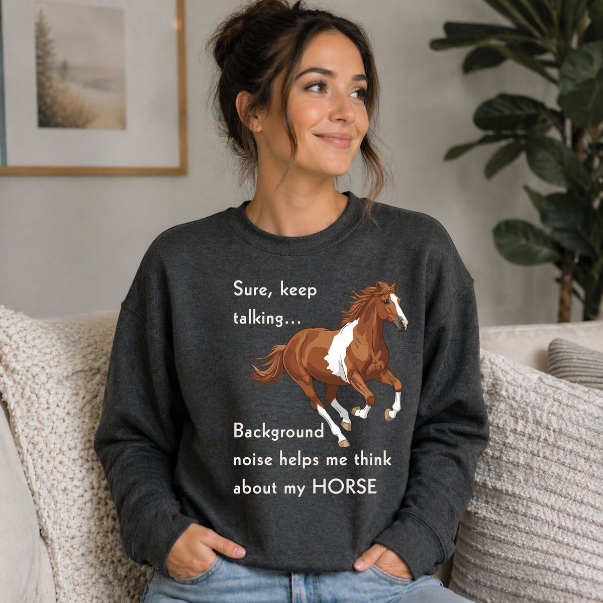 Keep Talking Horse Sweatshirt – view 7