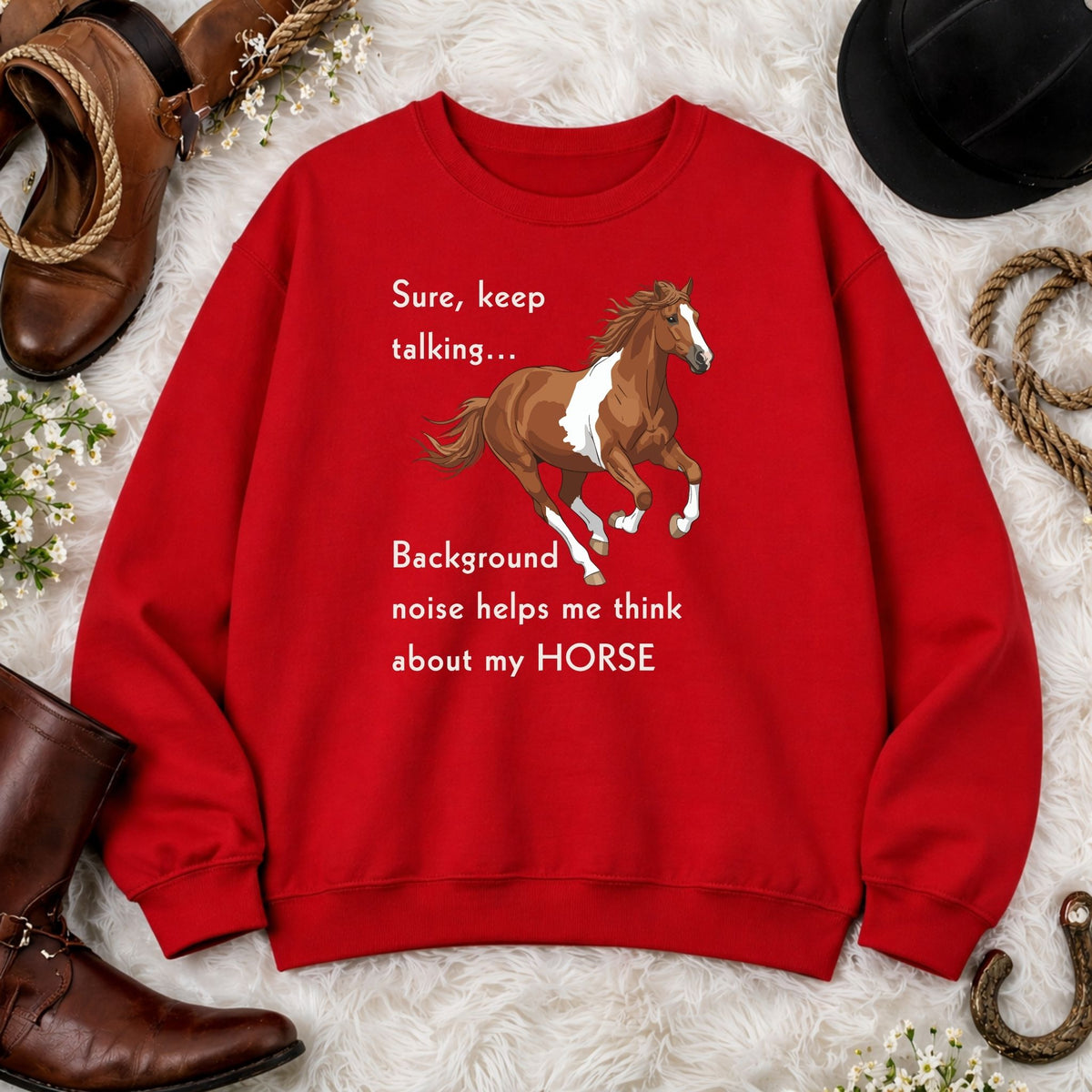 Keep Talking Horse Sweatshirt – view 10