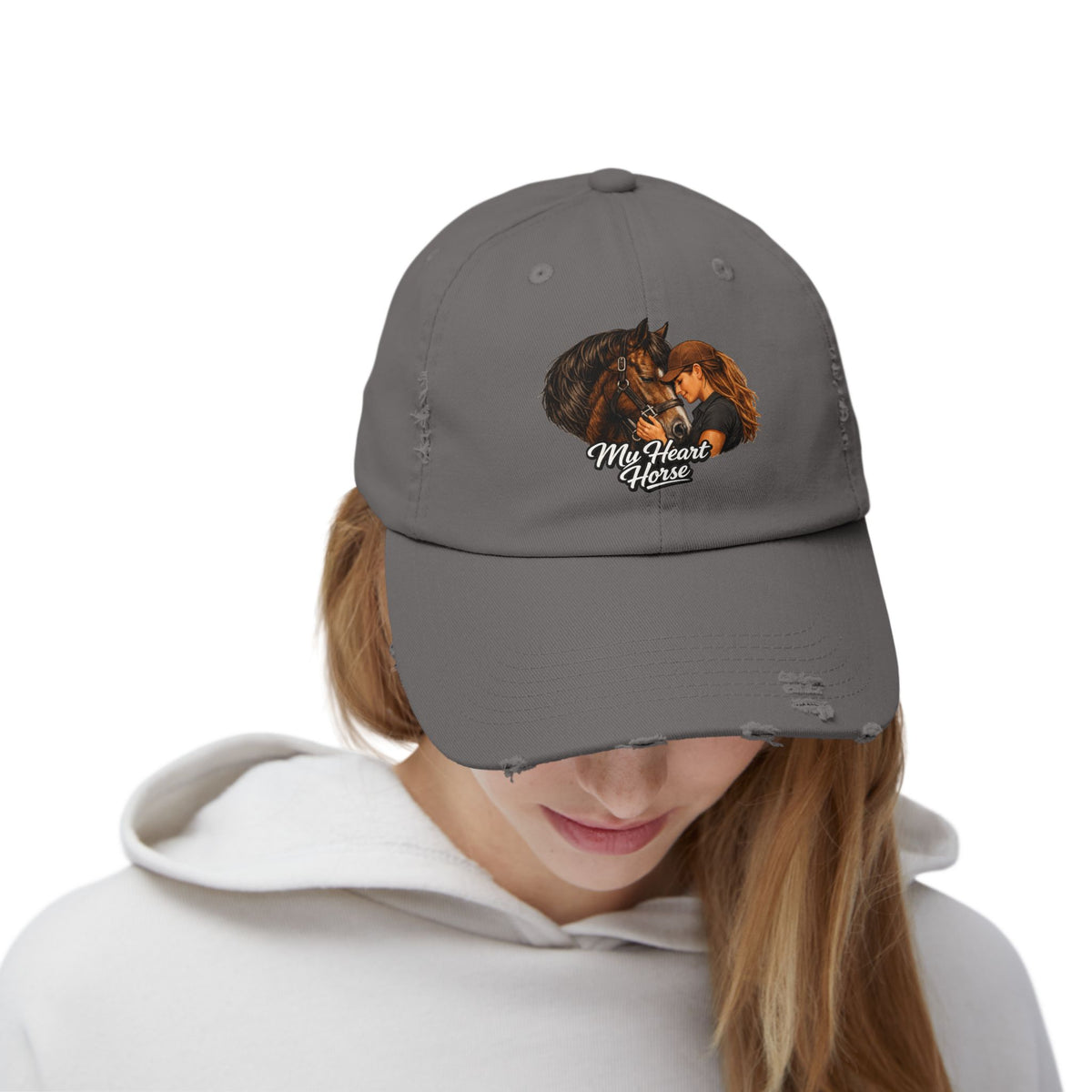 My Heart Horse Distressed Cap – view 5