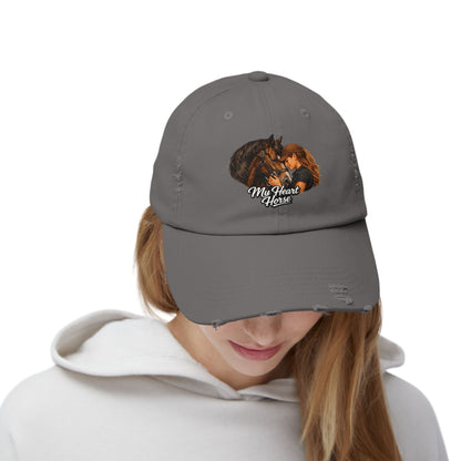 My Heart Horse Distressed Cap – view 5