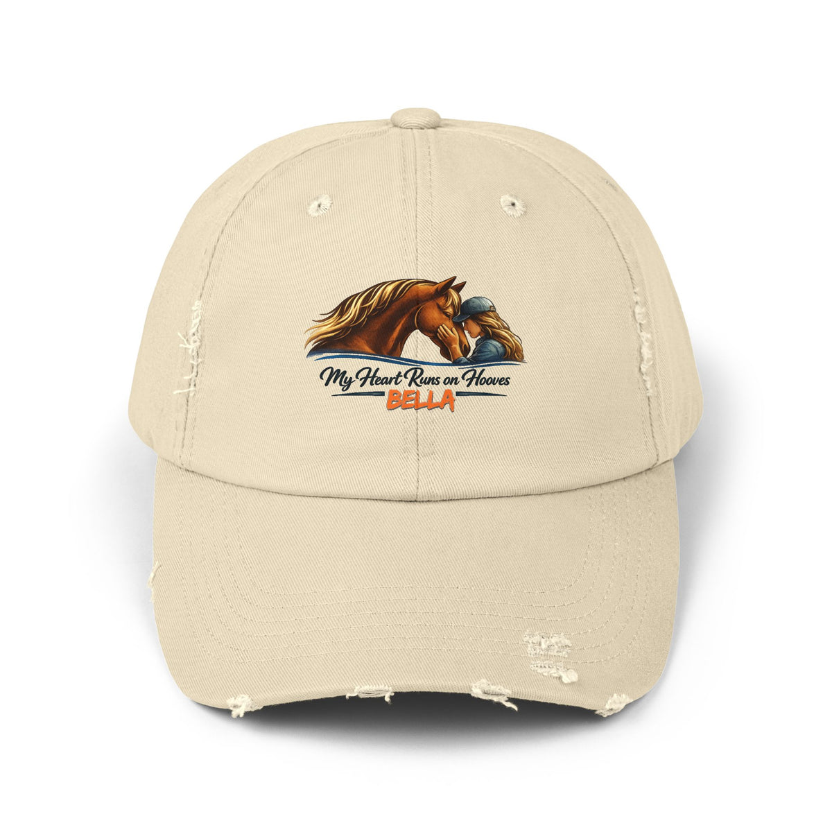 Heart Runs on Hooves Personalized Cap – view 5