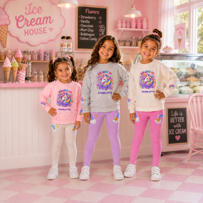 Believe in Magic Personalized Unicorn Outfit Set