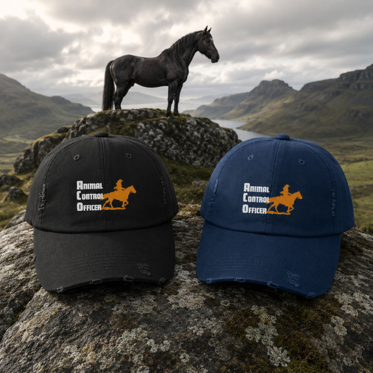 Animal Control Officer Horse Dad Cap – view 4