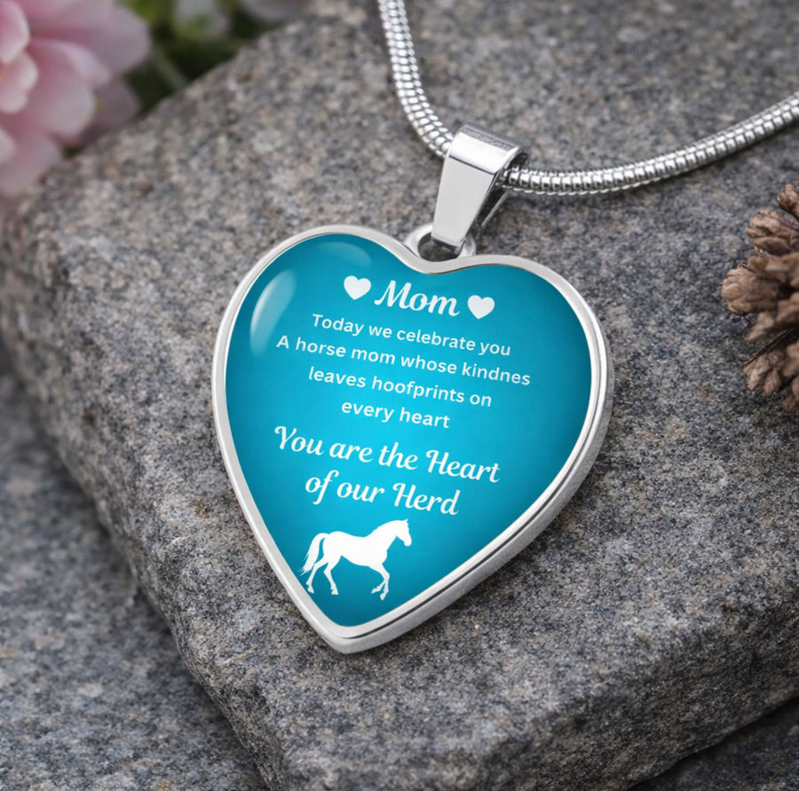 Heart of Our Herd Heart-Shaped Necklace