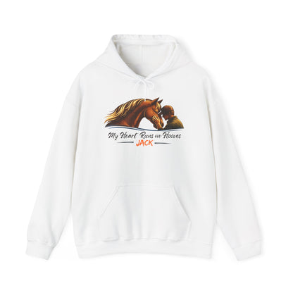 My Heart Runs on Hooves Hoodie – view 7