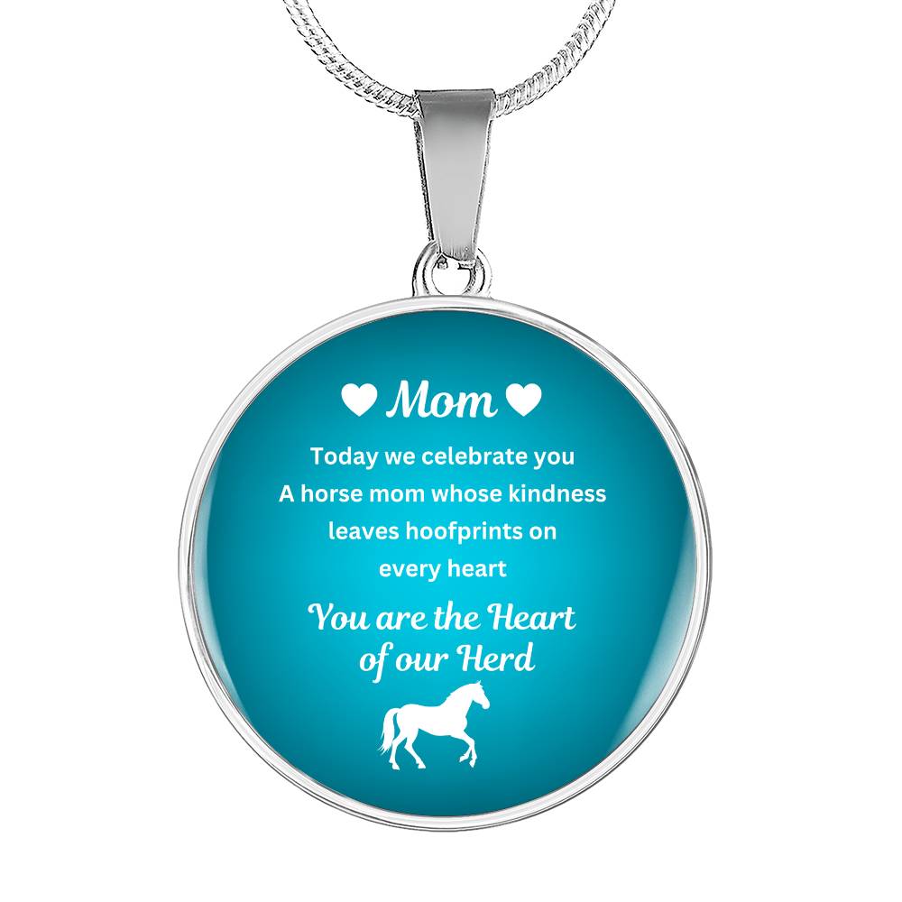 Heart of Our Herd Round-Shaped Necklace – view 6