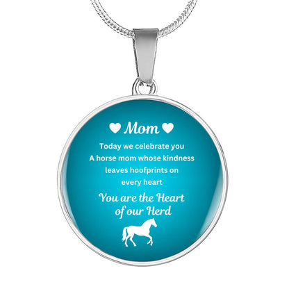 Heart of Our Herd Round-Shaped Necklace – view 6