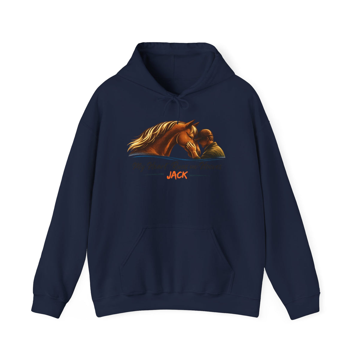 My Heart Runs on Hooves Hoodie – view 9