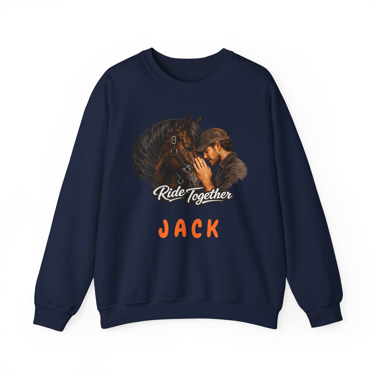 Ride Together Personalized Horse Sweatshirt – view 11