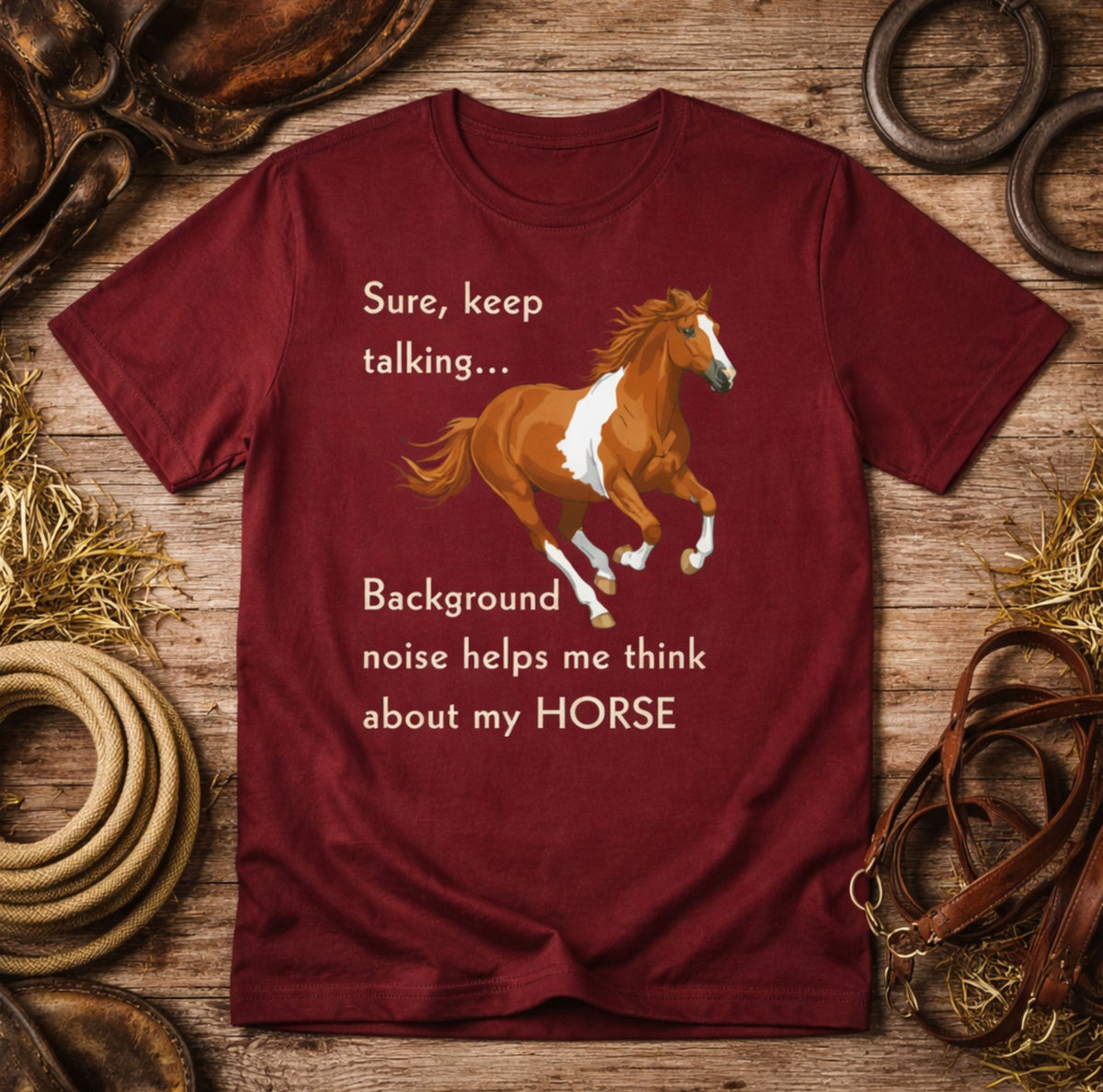Keep Talking Horse T-Shirt – view 3