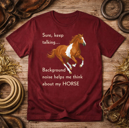 Keep Talking Horse T-Shirt – view 3