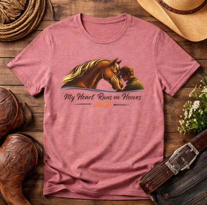 My Heart Runs on Hooves Tr-Shit – view 3