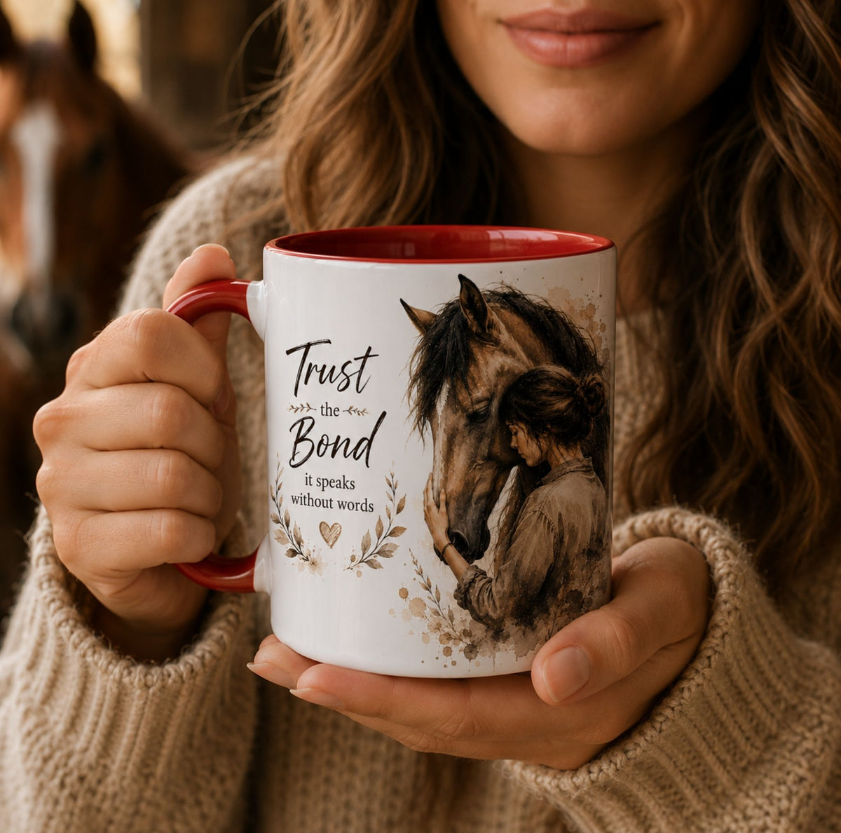 Trust the Bond Horse Mug – view 3