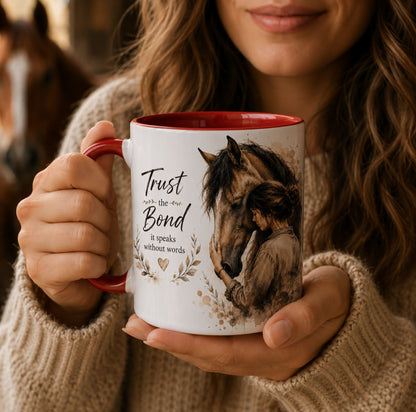 Trust the Bond Horse Mug – view 3