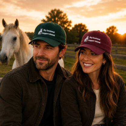 My Emotional Support Animal Horse Cap – view 3