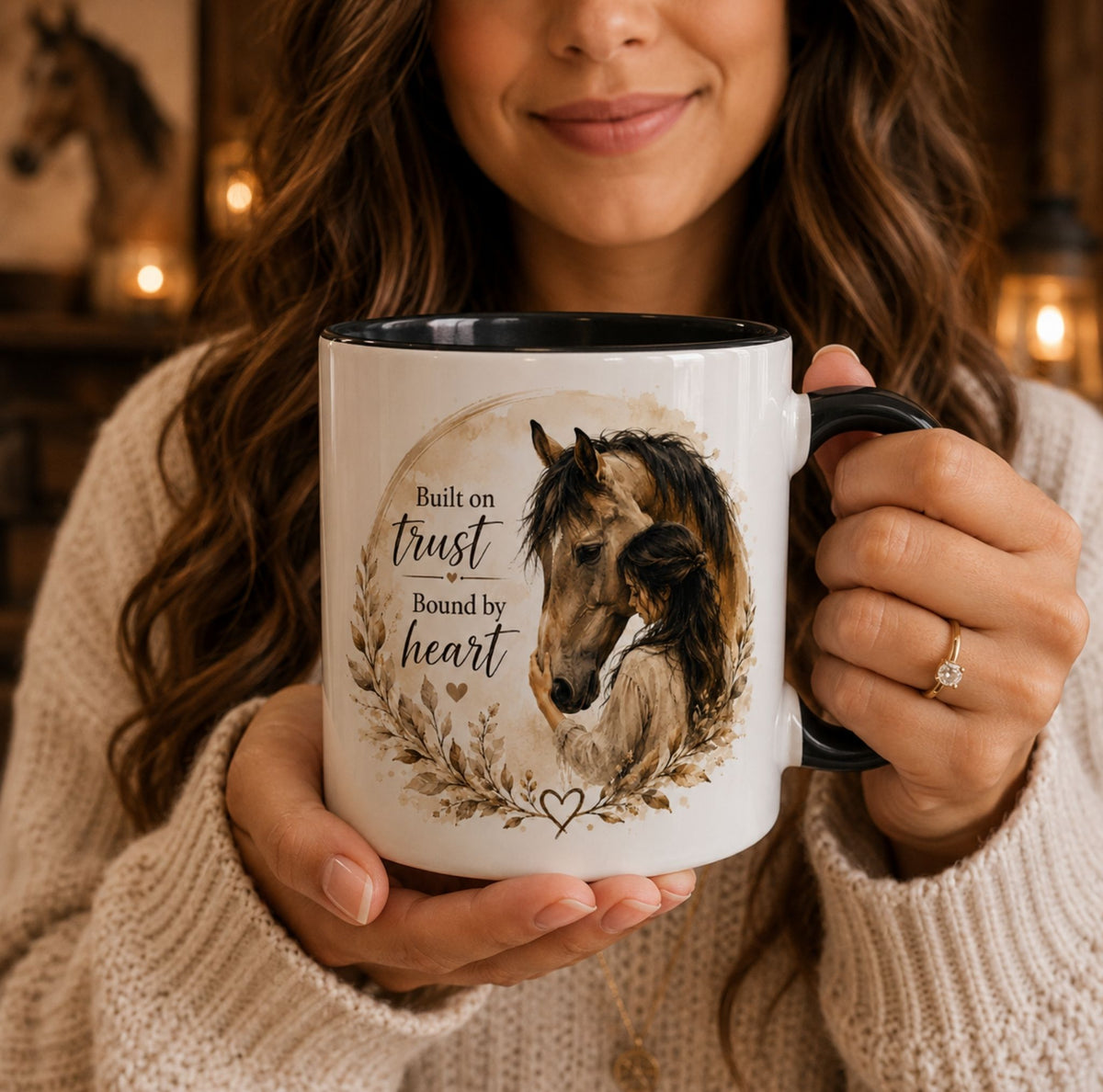 Bound by Heart Horse Mug – view 3