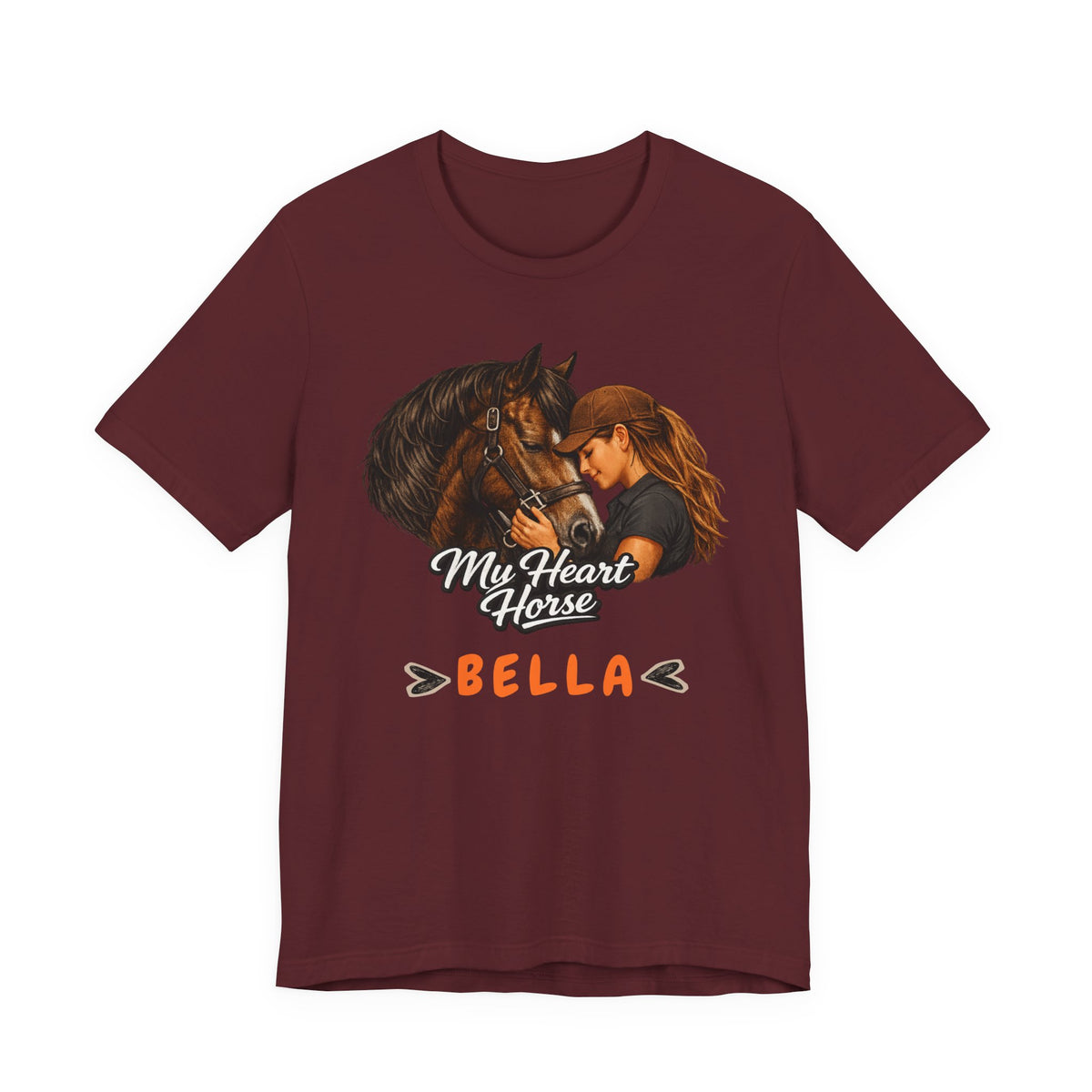 My Heart Horse Personalized T-Shirt – view 16