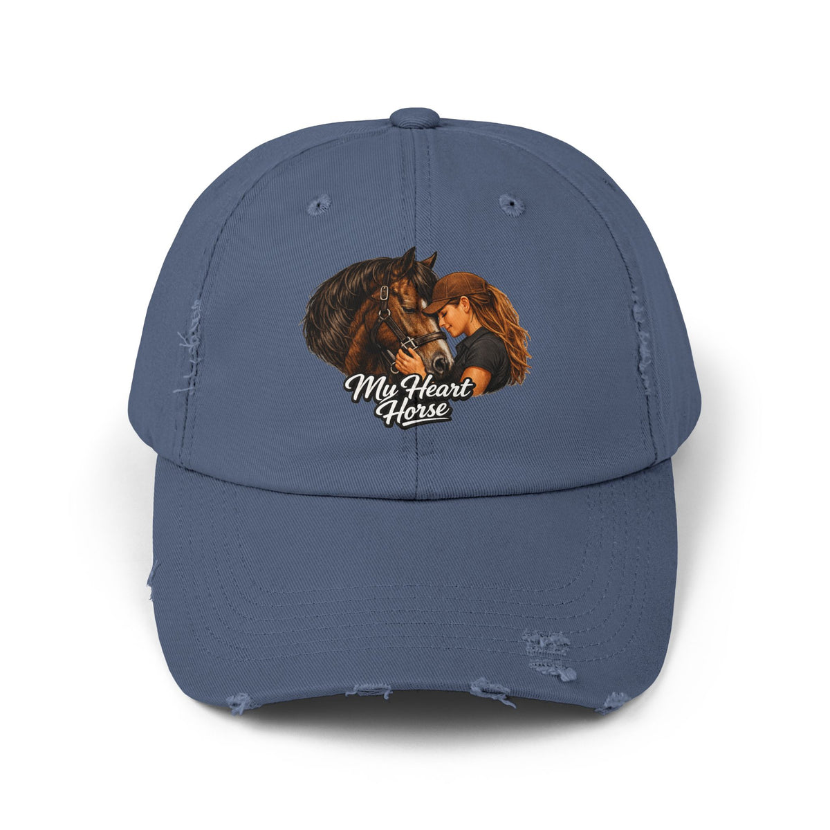 My Heart Horse Distressed Cap – view 10