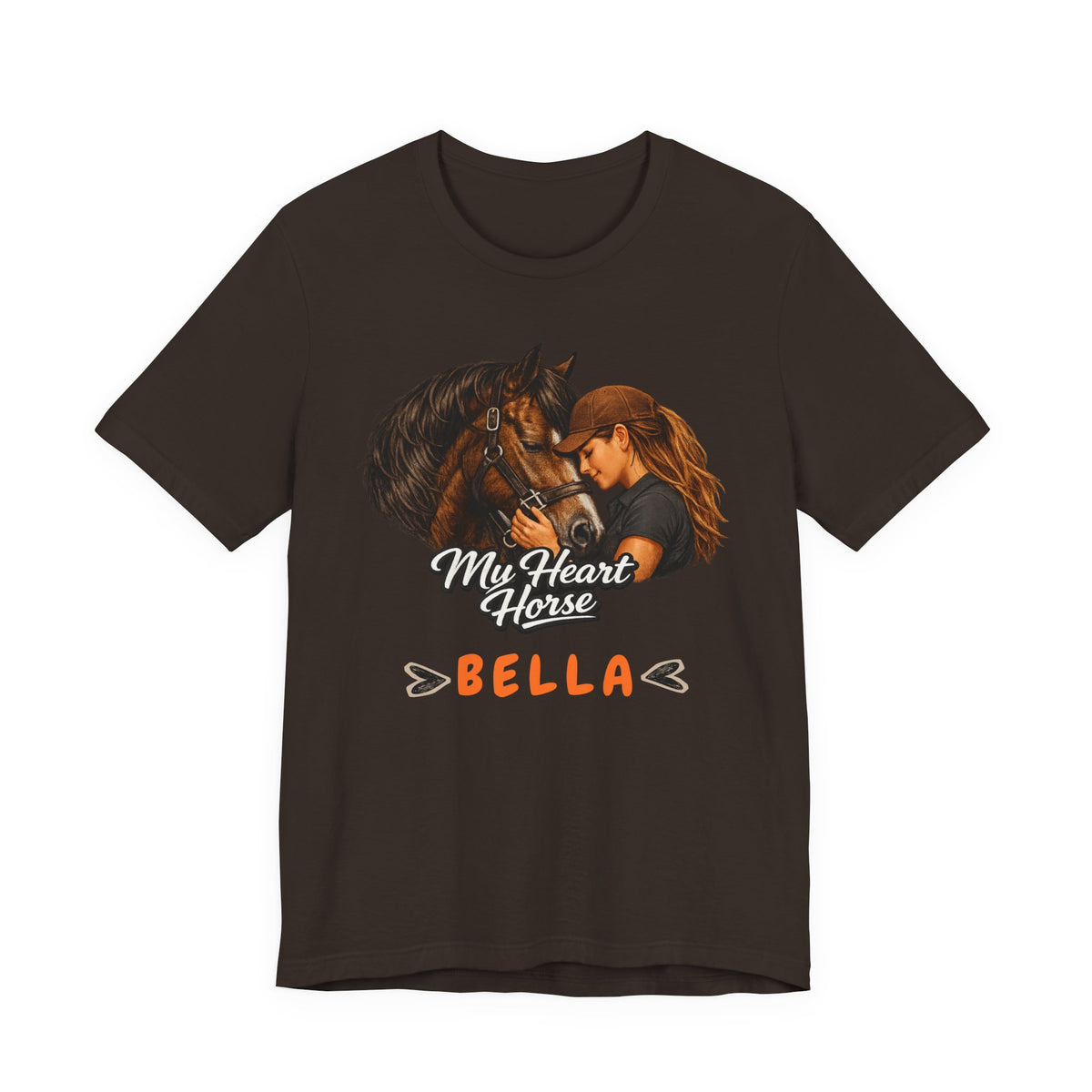 My Heart Horse Personalized T-Shirt – view 8