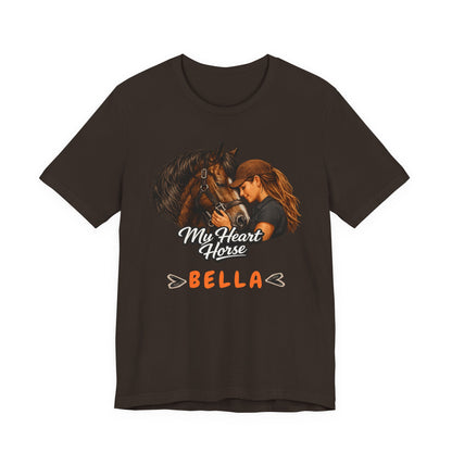 My Heart Horse Personalized T-Shirt – view 8