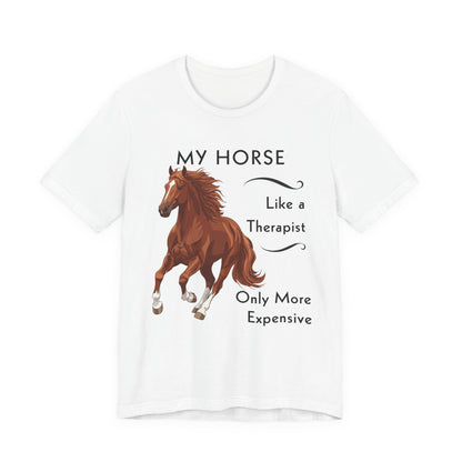 My Horse Is My Therapist T-Shirt – view 6