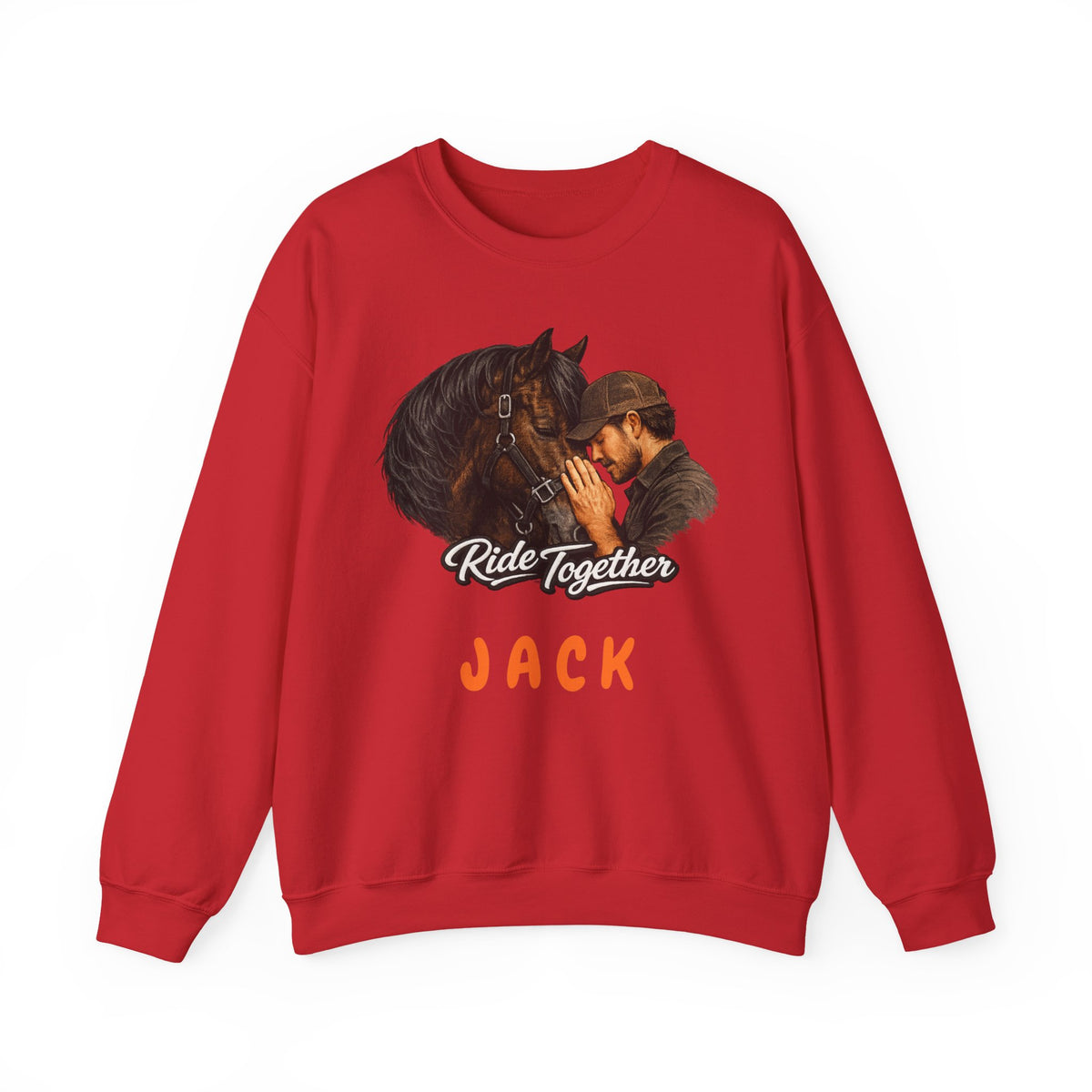 Ride Together Personalized Horse Sweatshirt – view 13