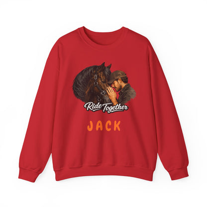 Ride Together Personalized Horse Sweatshirt – view 13