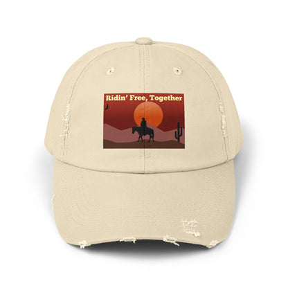 Ridin' Free Together Distressed Cap – view 7