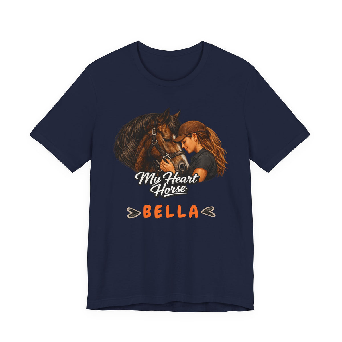 My Heart Horse Personalized T-Shirt – view 15