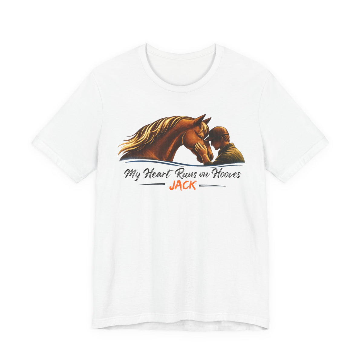 My Heart Runs on Hooves Tr-Shit – view 5