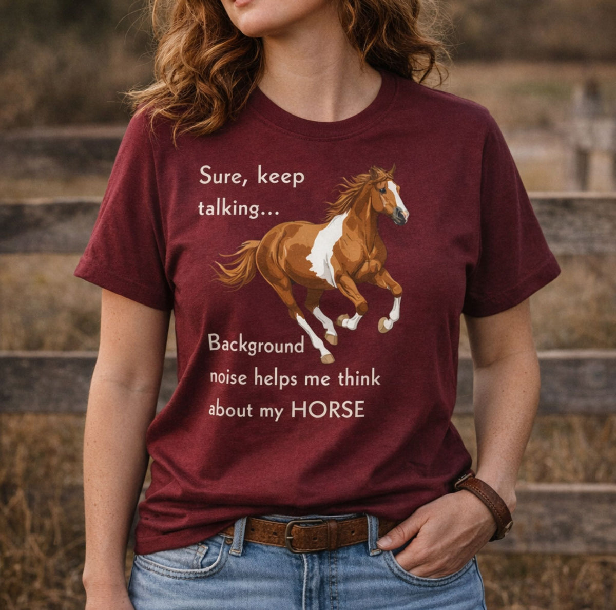 Keep Talking Horse T-Shirt – view 4