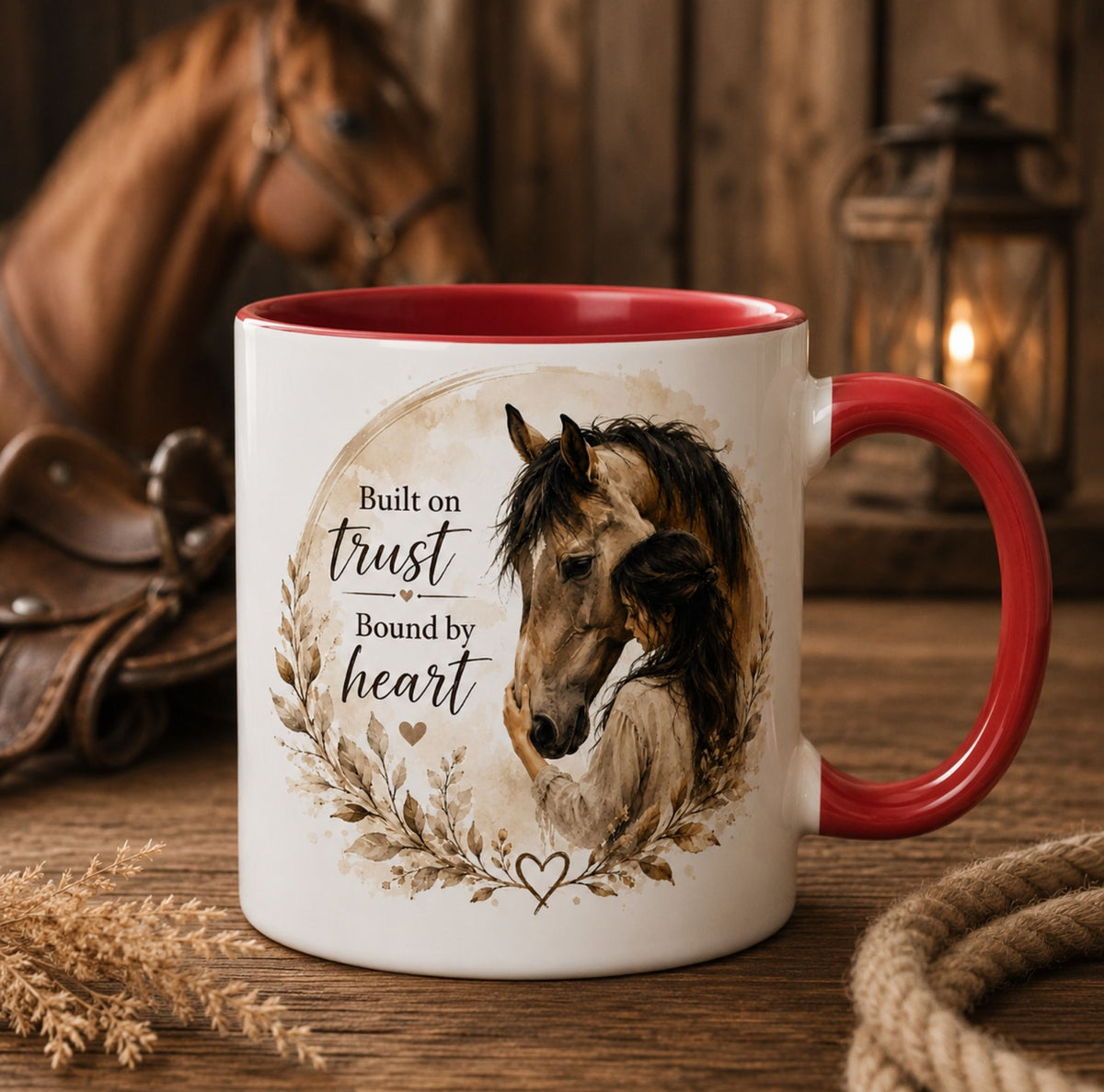 Bound by Heart Horse Mug – view 4