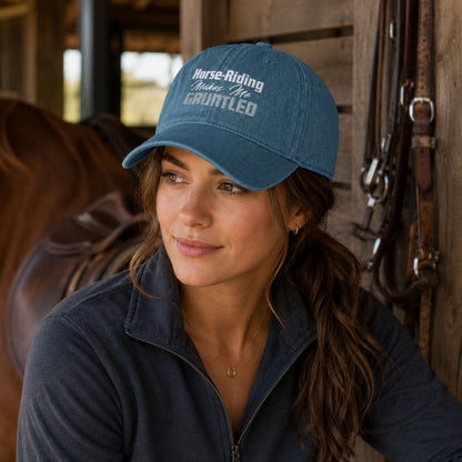 Horse Riding Makes Me Grounded Cap – view 5