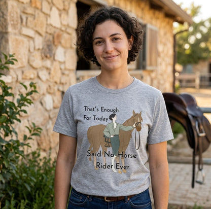 That's Enough for Today Horse T-Shirt – view 4
