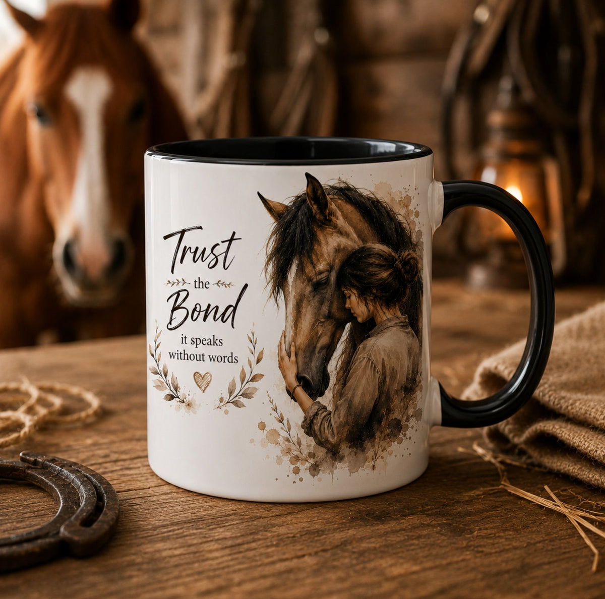 Trust the Bond Horse Mug – view 4