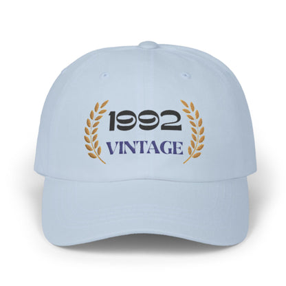 Custom Birth Year Baseball Cap- Adjustable Unisex Retro Hat
