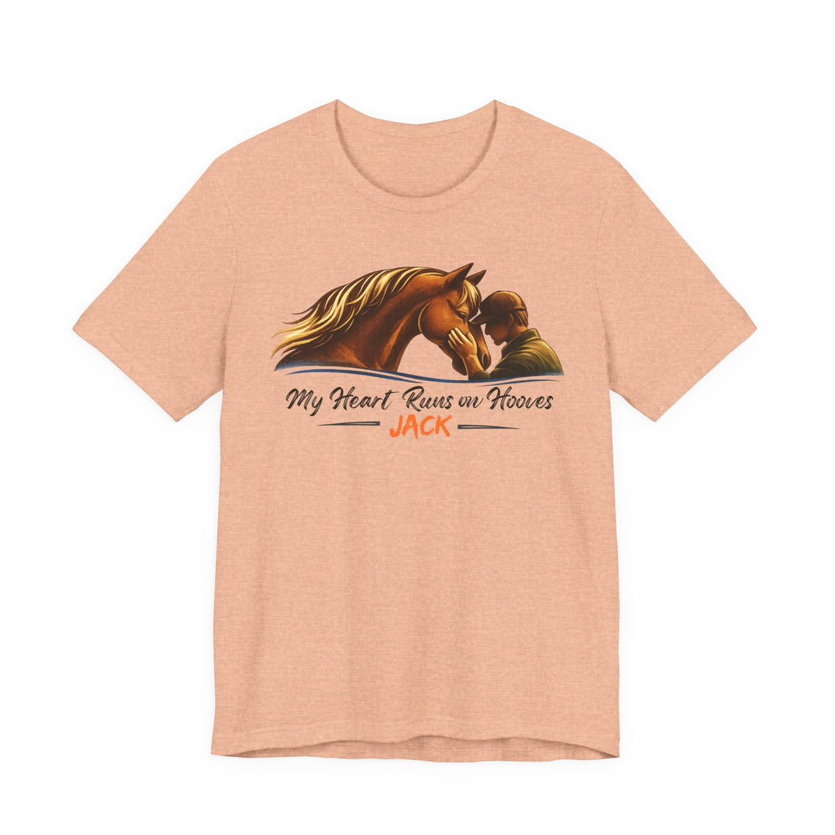 My Heart Runs on Hooves Tr-Shit – view 9