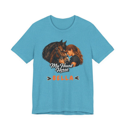 My Heart Horse Personalized T-Shirt – view 14