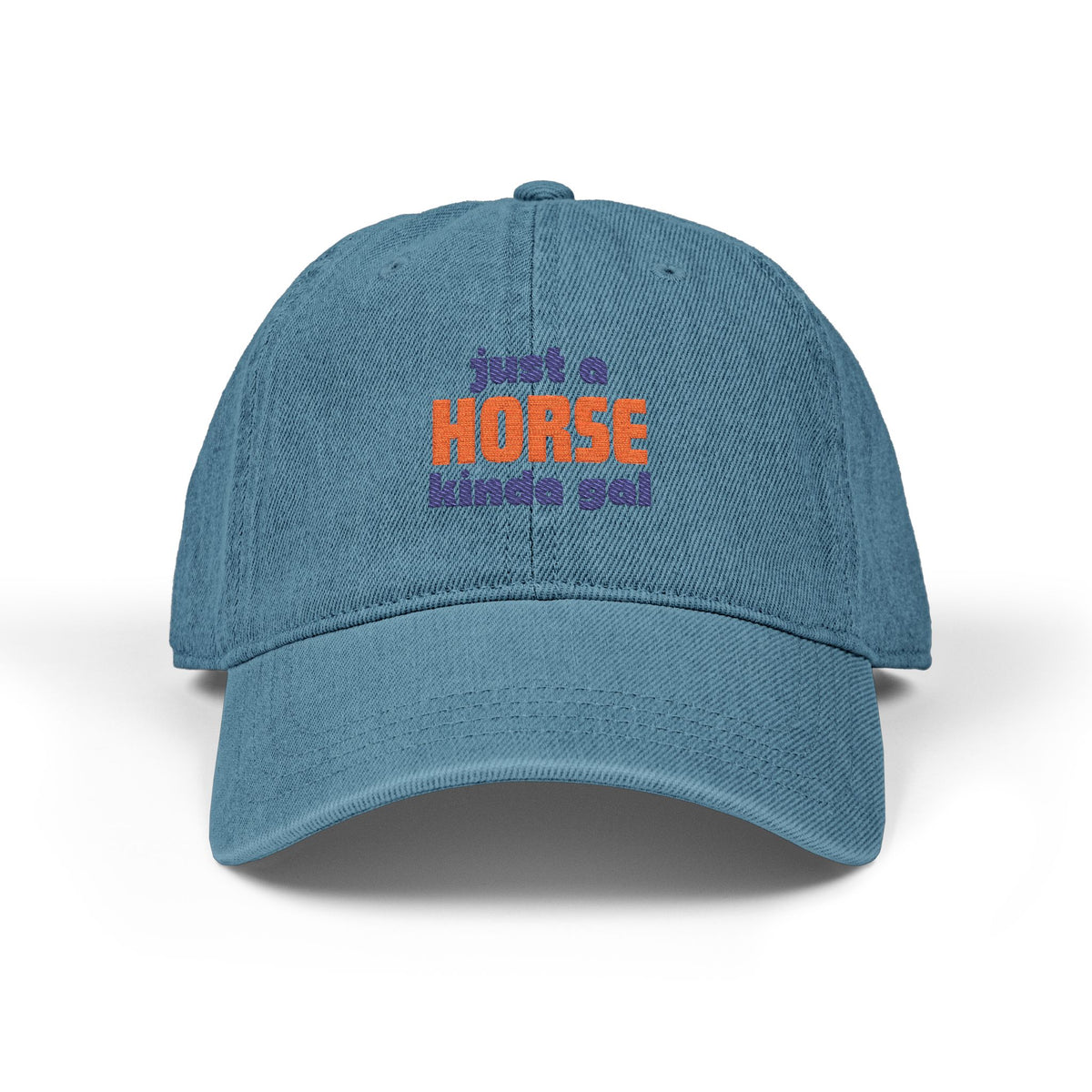 Just a Horse Kinda Gal Embroidered Cap – view 7
