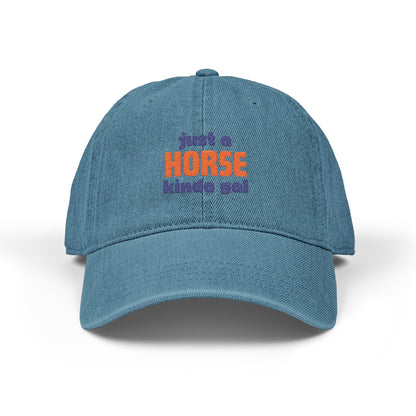 Just a Horse Kinda Gal Embroidered Cap – view 7
